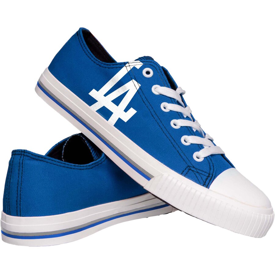 Women's Los Angeles Dodgers Repeat Print Low Top Sneakers 006